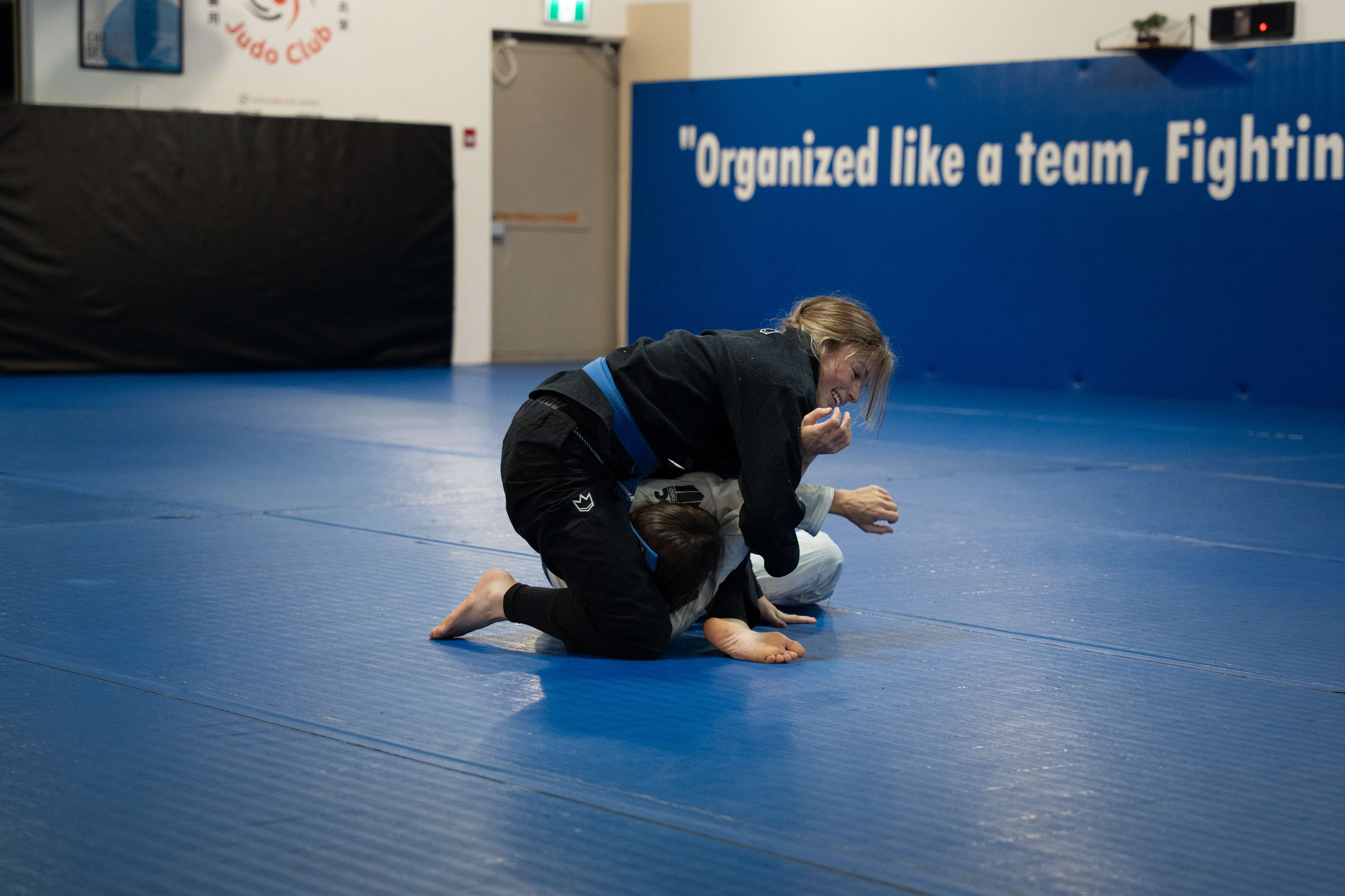 Women's jiu-jitsu training at Pacific Top Team Kelowna
